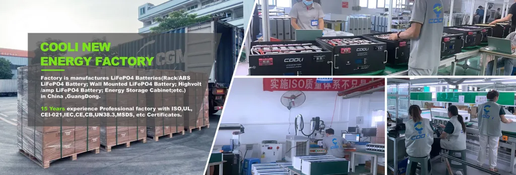 coolithium | 15+ yrs Custom Lithium Batteries Lithium Battery Manufacturer COOLI NEW ENERGY FACTORYCG