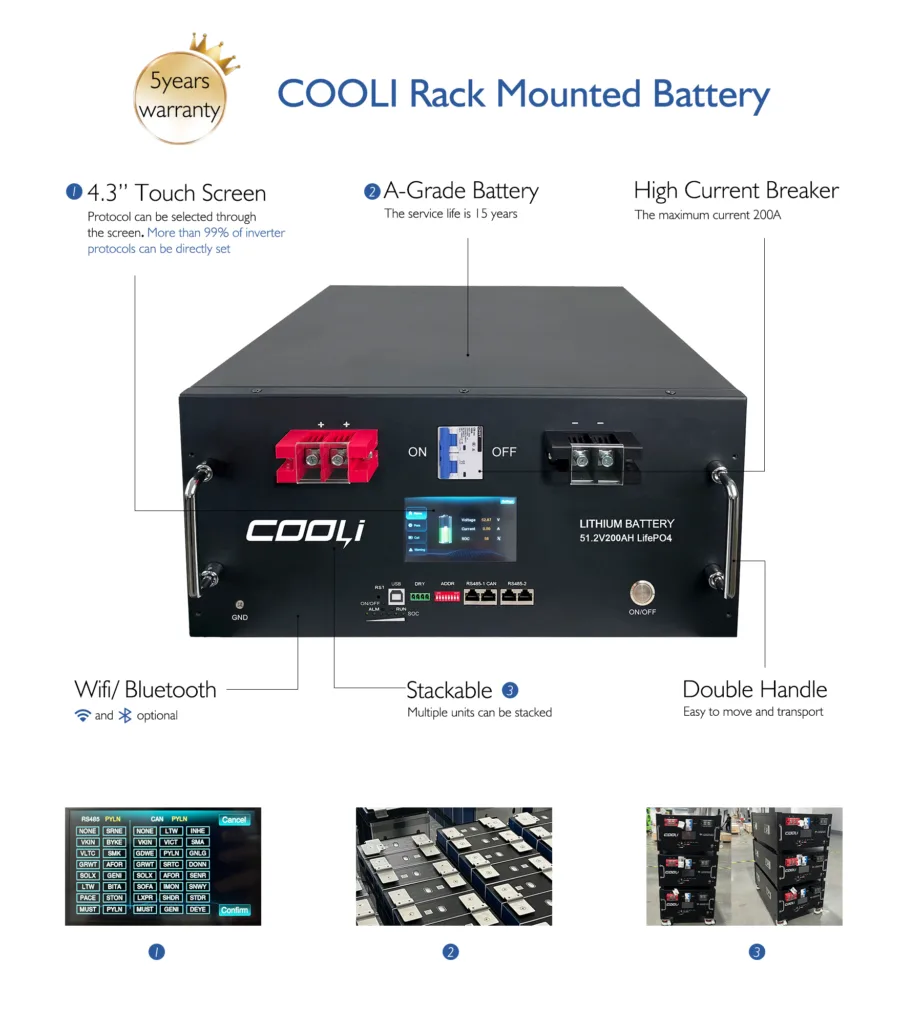 rack mounted battery