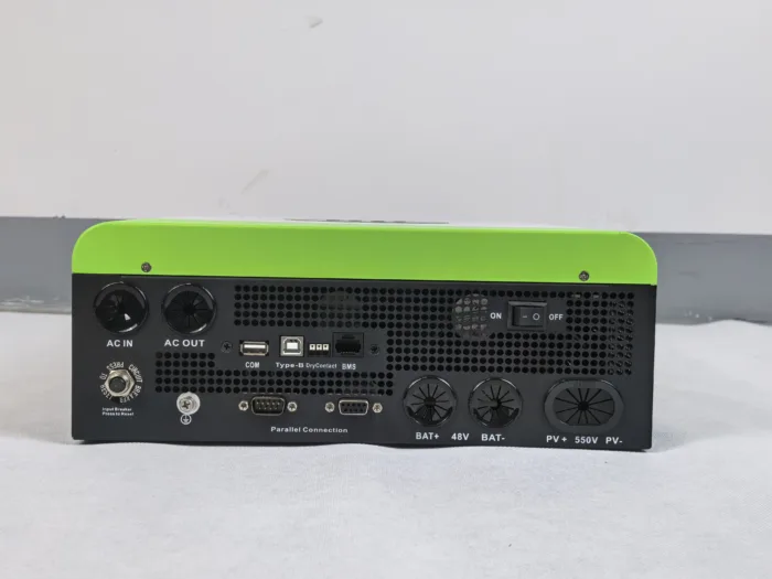 1800 W Hybrid-Wechselrichter 12 V, Hybrid-Solar-Wechselrichter am Netz, unterstützt batterielosen Betrieb, 12 V DC bis 220/230 V AC