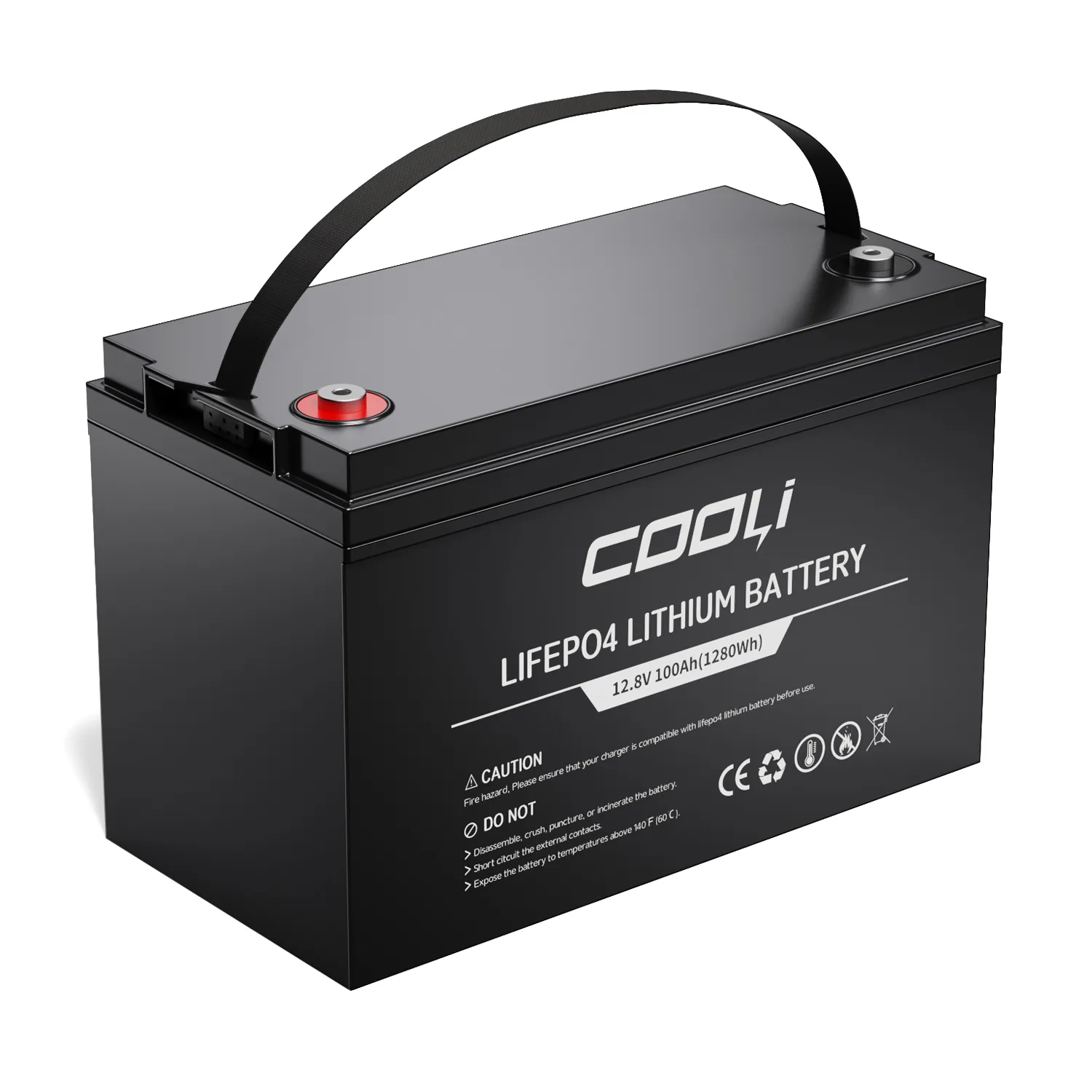 12.8V 100Ah LiFePO4 Battery – Reliable Power for Daily Energy Needs 12.8V 100Ah LiFePO4 Battery – Reliable Power for Daily Energy Needs - Image 2